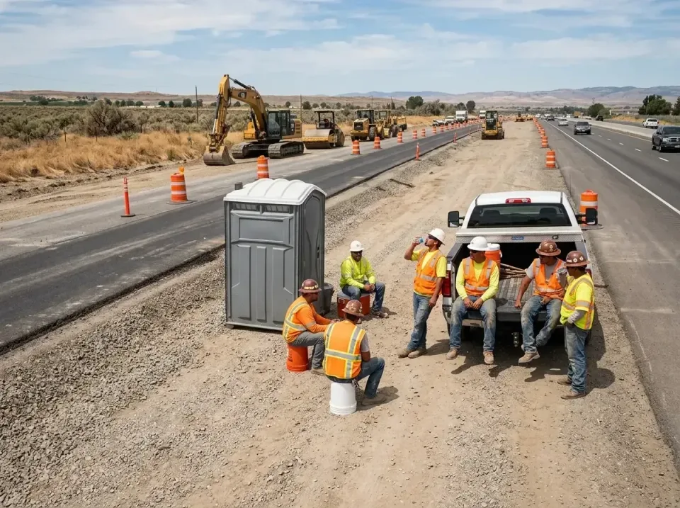 highway-road-construction-crew-007 — frequently asked questions, Porta Potty and Restroom Rentals in Floydada, TX
